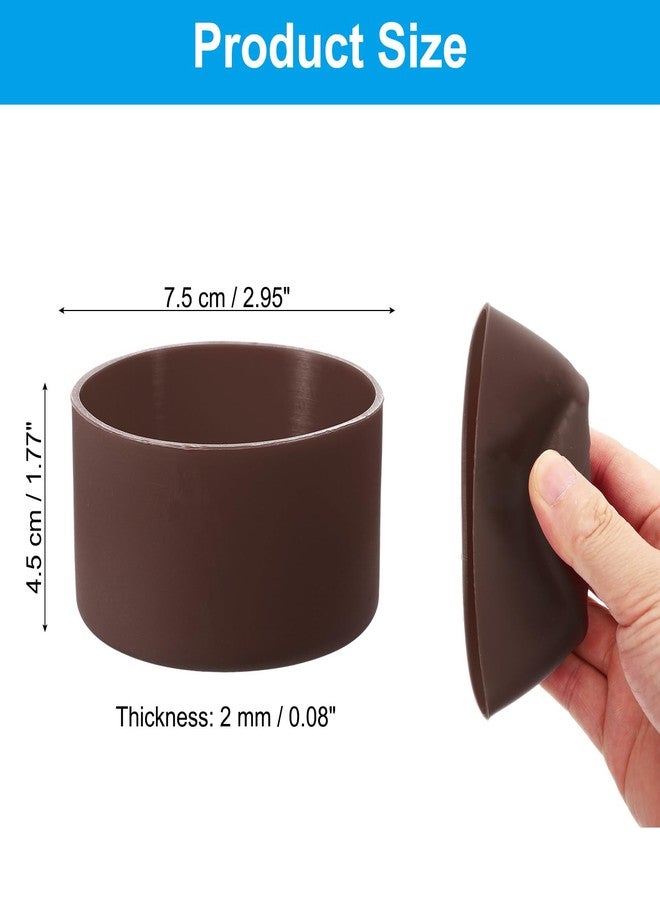 PATIKIL Silicone Boot, 1pcs Bottom Sleeve Protector, Anti-Slip Protective Sleeve for Water Bottle, Car Travel Cup, Brown - Image 2
