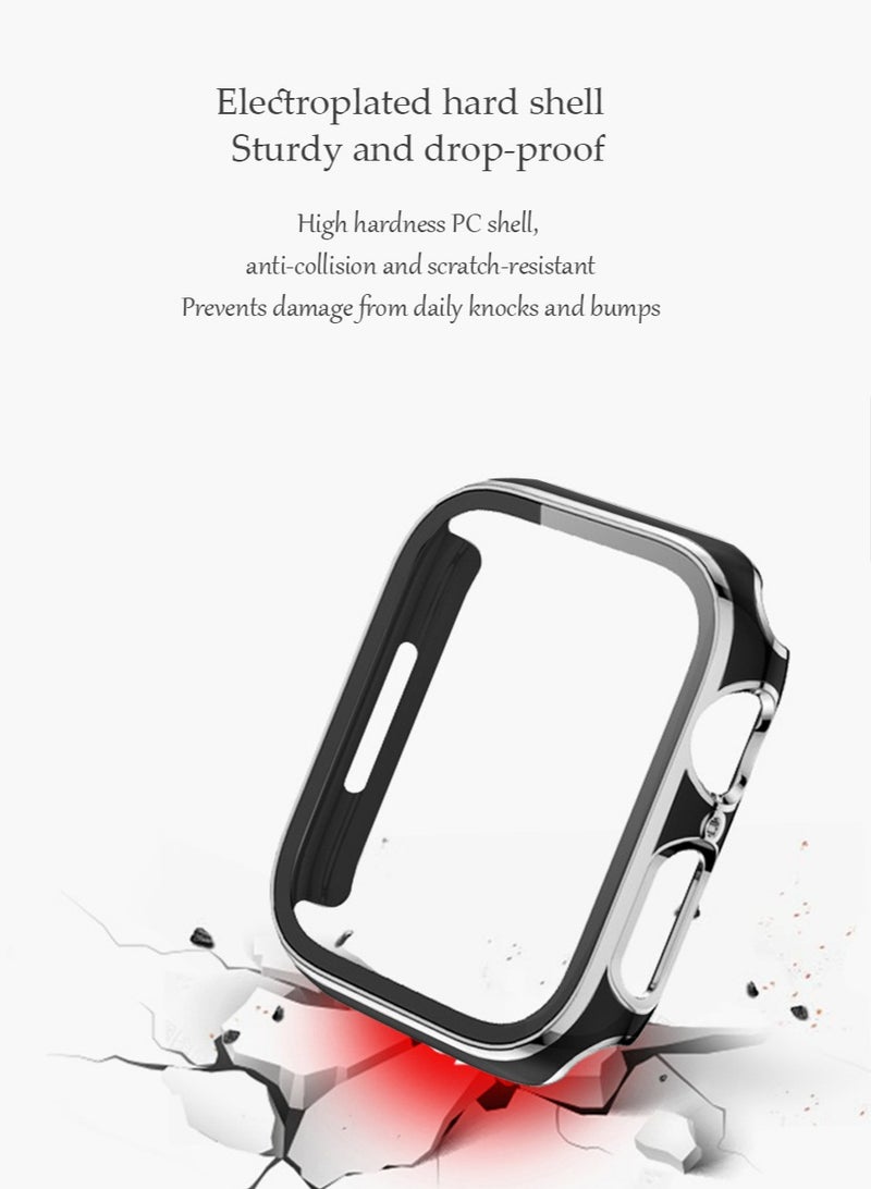 Apple Watch Series 9/8/7 41mm Case with Screen Protector, Overall Protective Cover, Built-in Tempered Glass Film High Sensitivity, Anti-Drop Anti-Scratch iWatch Accessories - Image 5
