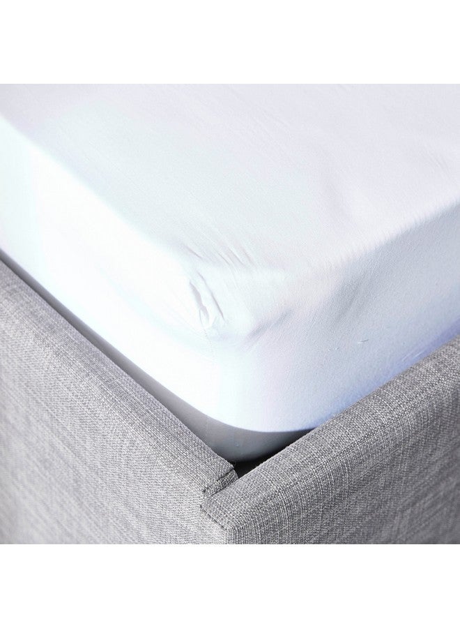 Home Box Ballina Solid Cotton Super King Fitted Sheet 200 x 33 x 200 cm - Image 2