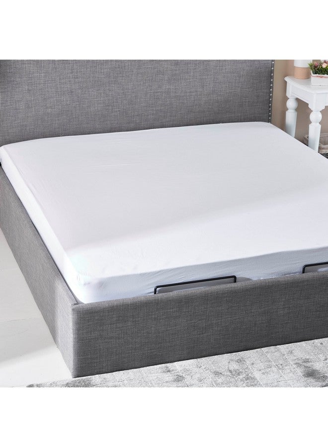 Home Box Ballina Solid Cotton Super King Fitted Sheet 200 x 33 x 200 cm - Image 4