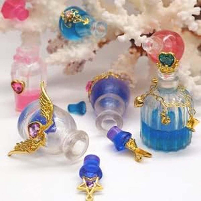 FUNSHOWCASE Small Bottle Container and Stopper UV Resin Epoxy Silicone Mold Jewelry Casting 6 Trays Set - Image 3