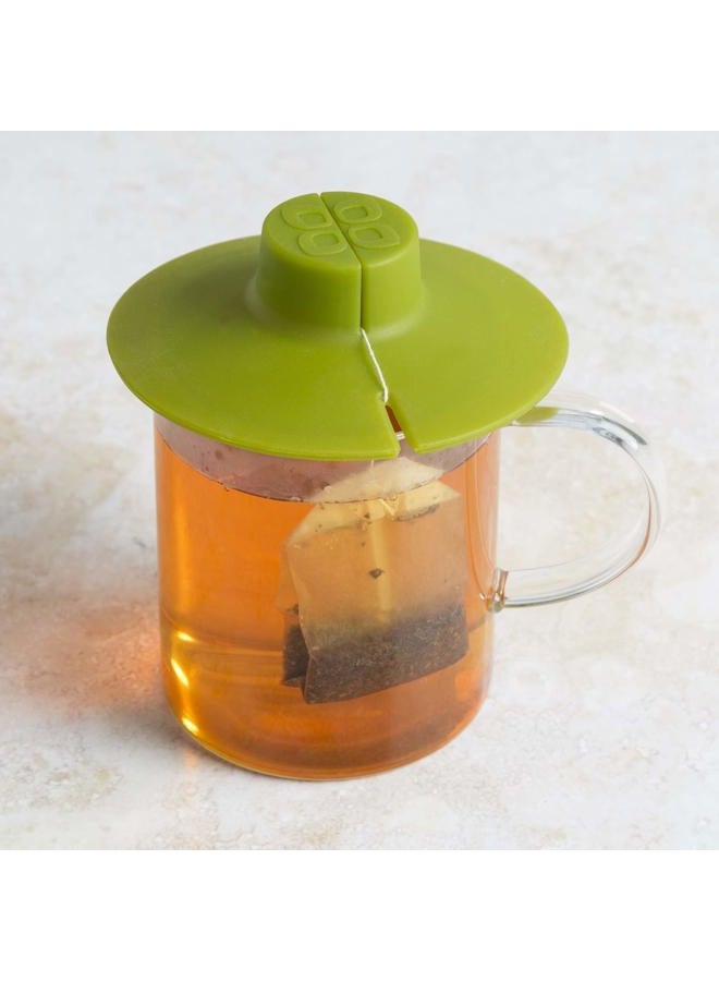 Primula Buddy Silicone Tea Bag Holder, Easy to Use and Mess-Free, Dishwasher Safe, 4.25-Inch, Green - Image 4