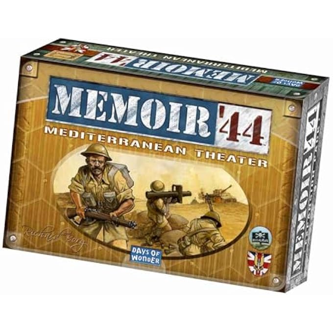 Asmodee Days Of Wonder Memoir 44  Mediterranean Theater - Image 3