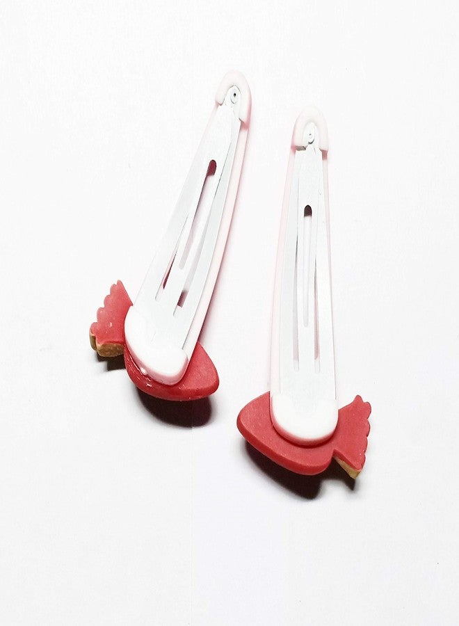 Drishti® Multicolor Designer Fancy Tic Tac Hair Clips for Girls and Women set of 10(5 pair) Same Design - Image 4