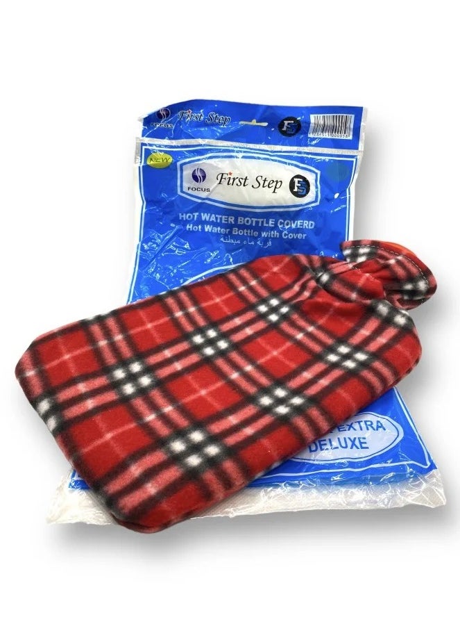 FOCUS Water bottle (hot/cold), rubber, with a soft cover, 2000 ml  - Image 1