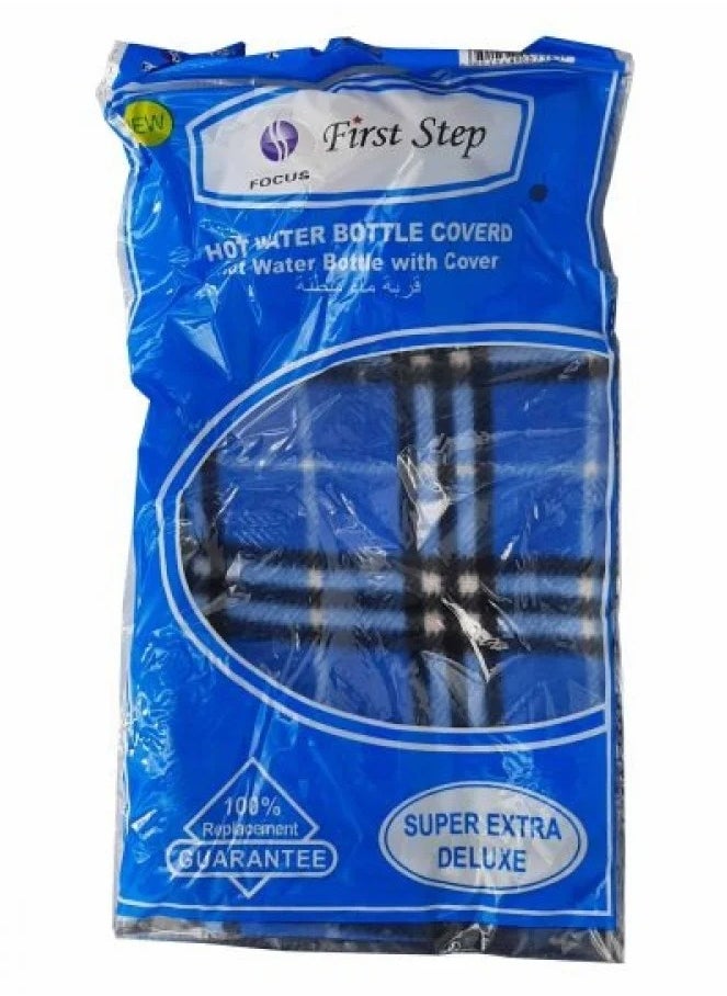 FOCUS Water bottle (hot/cold), rubber, with a soft cover, 2000 ml  - Image 2