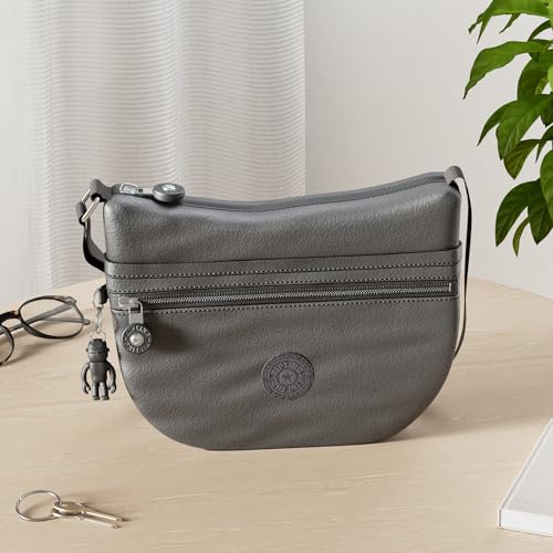 KIPLING KIPLING Kipling womens Womenâ€™s Arto Small Bag, Lightweight Everyday Purse, Casual Nylon Shoulder Crossbody Handbag, Black Noir, 9.75 L x 8.25 H 1.25 D US - Image 2