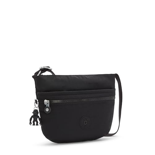 KIPLING KIPLING Kipling womens Womenâ€™s Arto Small Bag, Lightweight Everyday Purse, Casual Nylon Shoulder Crossbody Handbag, Black Noir, 9.75 L x 8.25 H 1.25 D US - Image 3