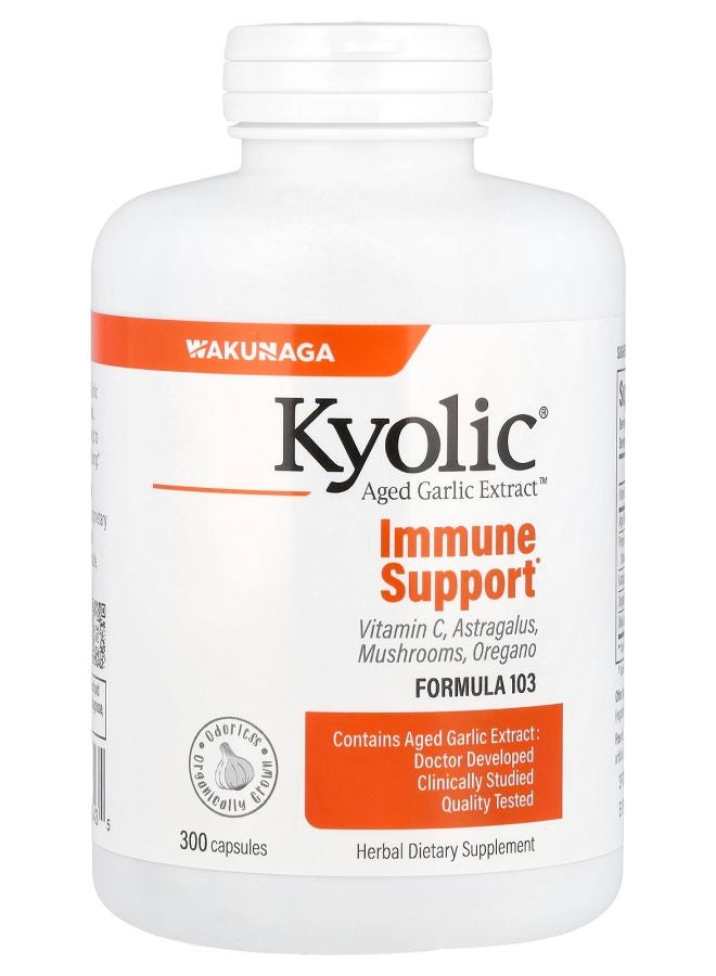 kyolic Aged Garlic Extract™ Formula 103 300 Capsules