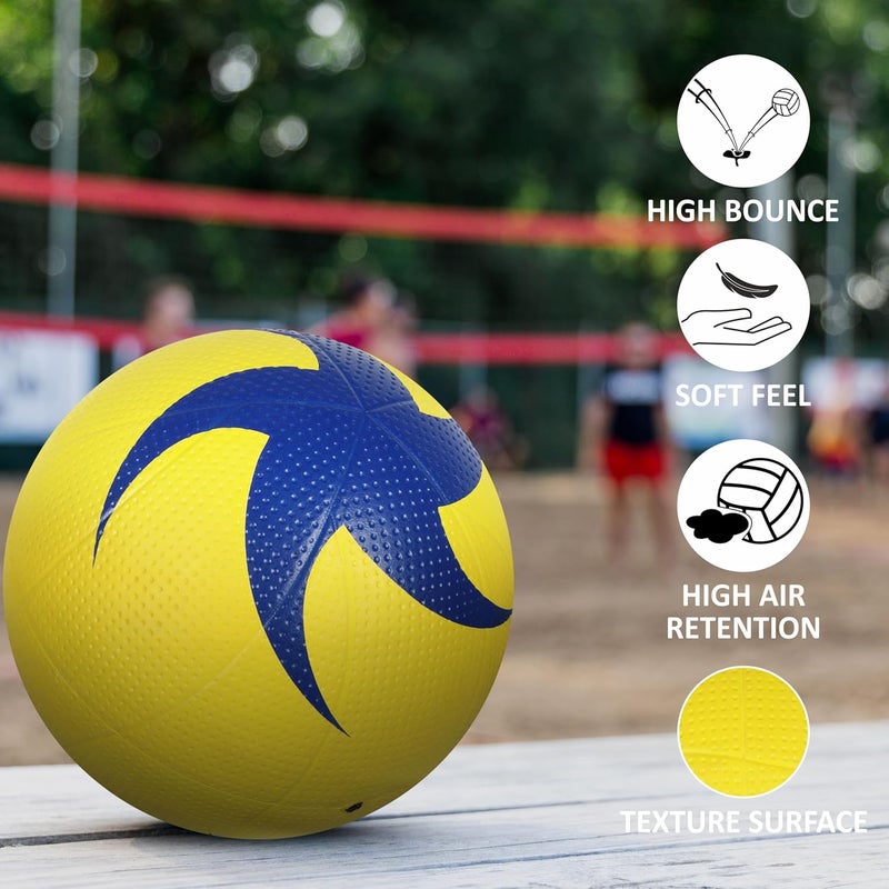 Nivia Spiral League Volleyball Size 4 - Image 3