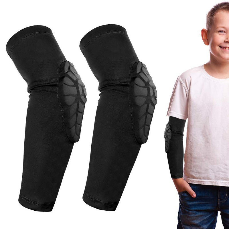 ايسليست Kids/Youth 5-15 Years Sports honeycomb Compression Knee Pad Elbow Pads Guards Protective Gear for Basketball, Baseball, Football, Volleyball, Wrestling, Cycling... - Image 1