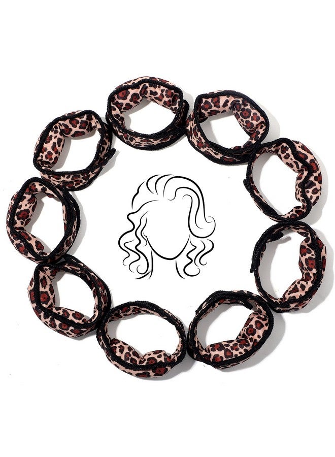 Syhood 48 Pcs Soft Sleep Hair Rollers Foam Pillow Stain Heatless Curlers Diy Sponge Hair Rollers Flexible Hair Styling Tools For Long Hair Women Girls Hair Curling (Leopardcloth Cover) - Image 3