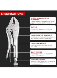AGD 2-piece curved jaw locking pliers  - Image 4