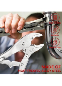 AGD 2-piece curved jaw locking pliers  - Image 5