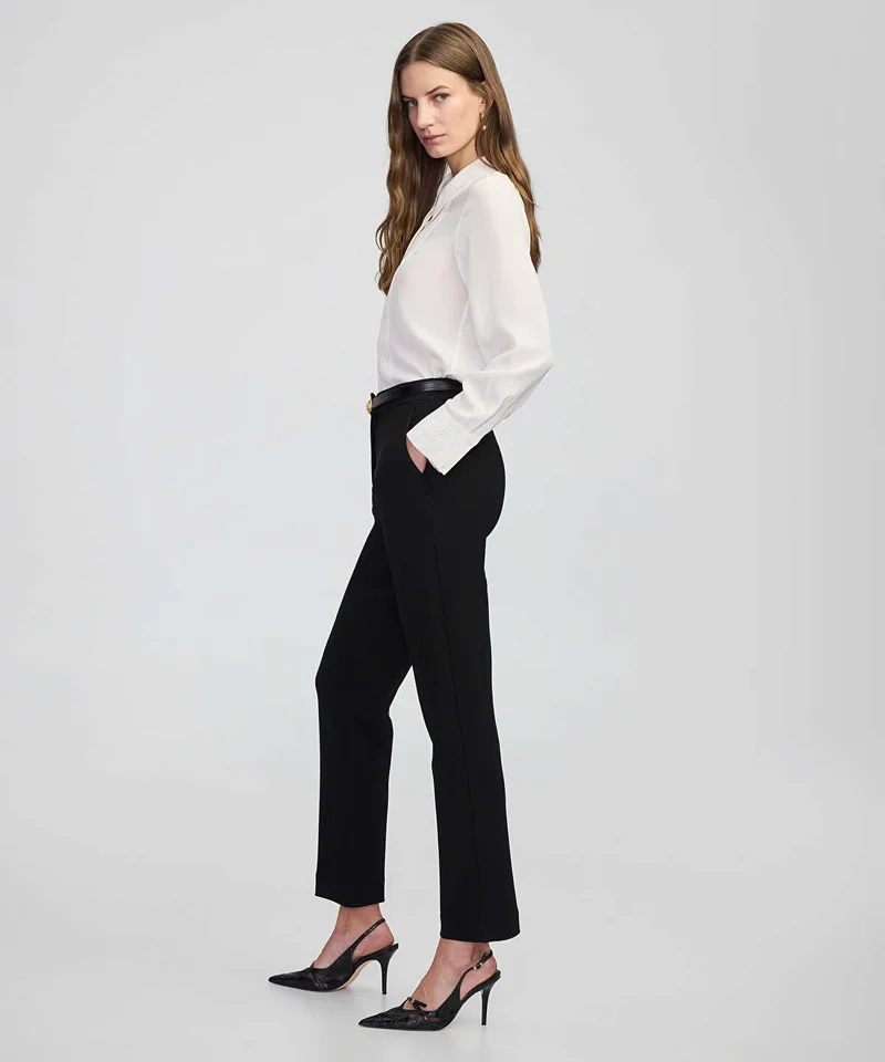 ايبيكيول Elastic-Back Cigarette Trousers