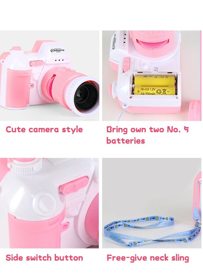 GROIC Musical Projector Camera with Sounds Projector Toy Interactive Musical Instrument Party Camera Educational Learning 16 Images, 2 Themes,  Animals+Fruits - Image 5