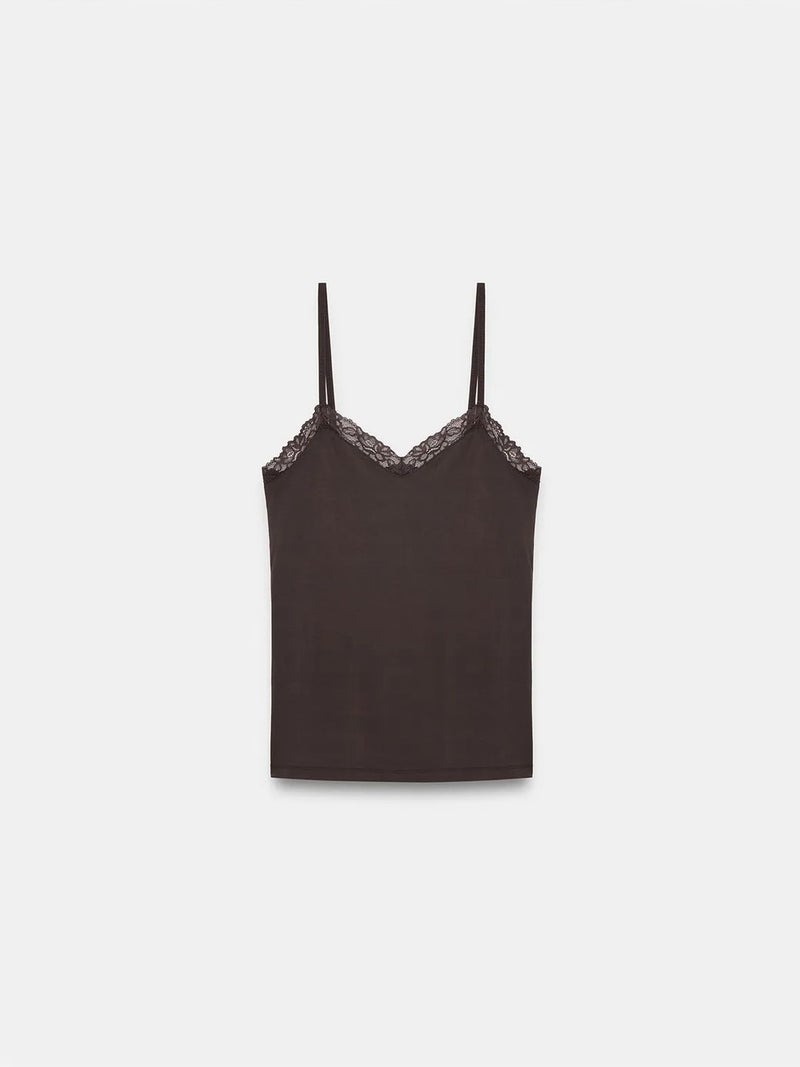 DILVIN Slim Fit Sleeveless V-Neck Cami Blouse - Image 5
