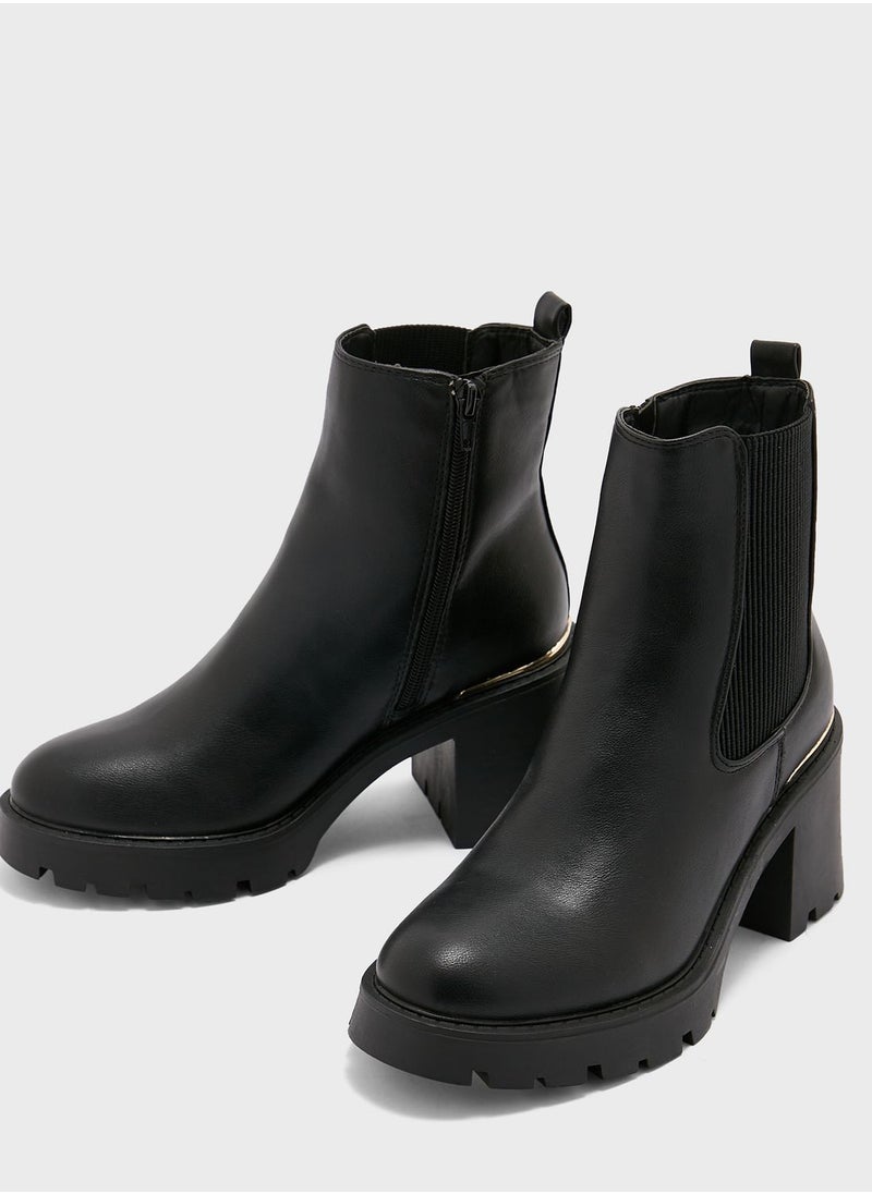 NEW LOOK - Chai  Ankle Boots - Image 1
