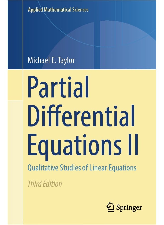 null - Partial Differential Equations II: Qualitative Studies of Linear Equations - Image 1
