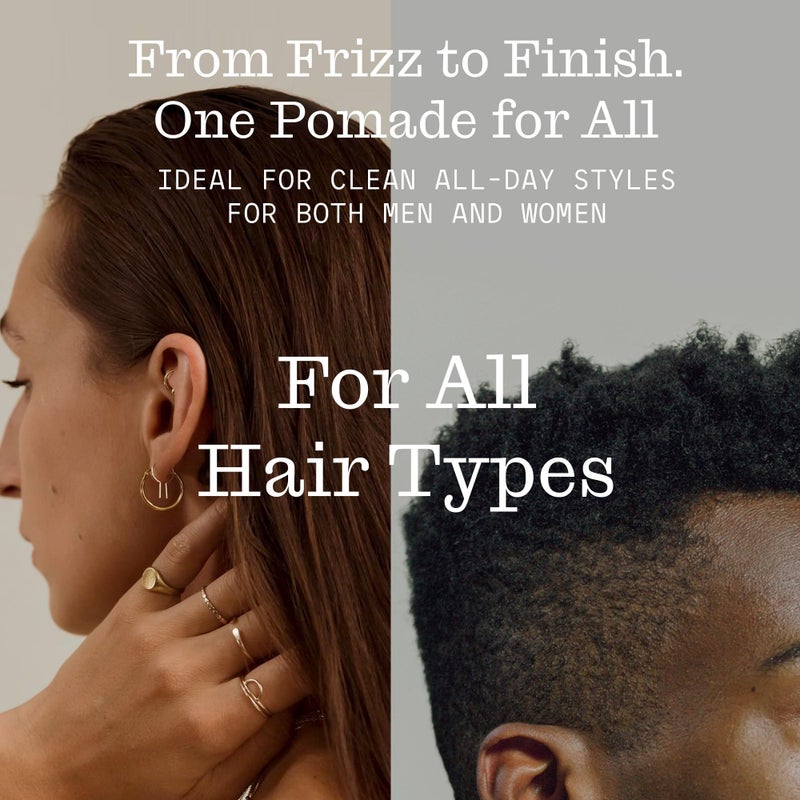 Firsthand Supply All-Purpose Hair Pomade for Men & Women - Flexible Firm Hold with Natural, Low Shine â€“ Organic, Water Based Pomade - Nourishing Aloe & Shea Butter - All Hair Types & Lengths - 3oz - Image 4