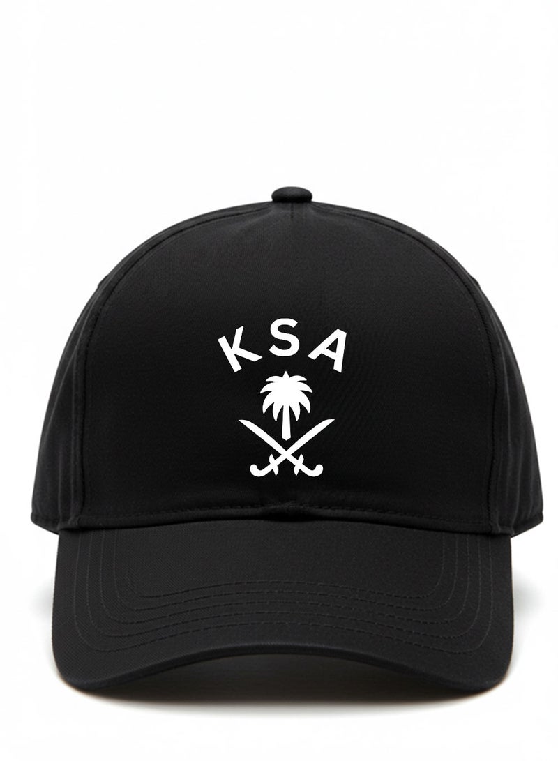 لوحة كاب مصنوع من القطن بتصميم لمناسبة اليوم الوطني السعودي وللتعبير عن حب الوطن في كل وقت - Image 5