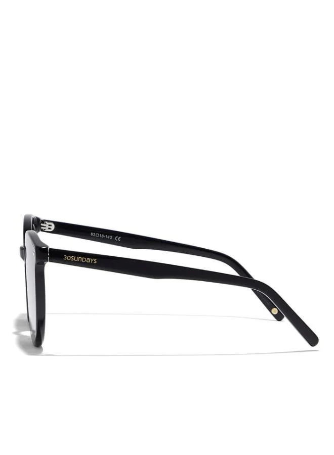 30 سندايز نظارة شمسية نسائية سوداء من هيرا