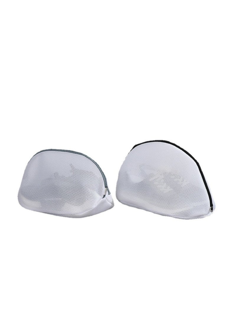 Generic 2pcs shoe washing bag polyester shoe washing mesh bag laundry bag special filter for washing machine special anti-deformation washing bag  - Image 1