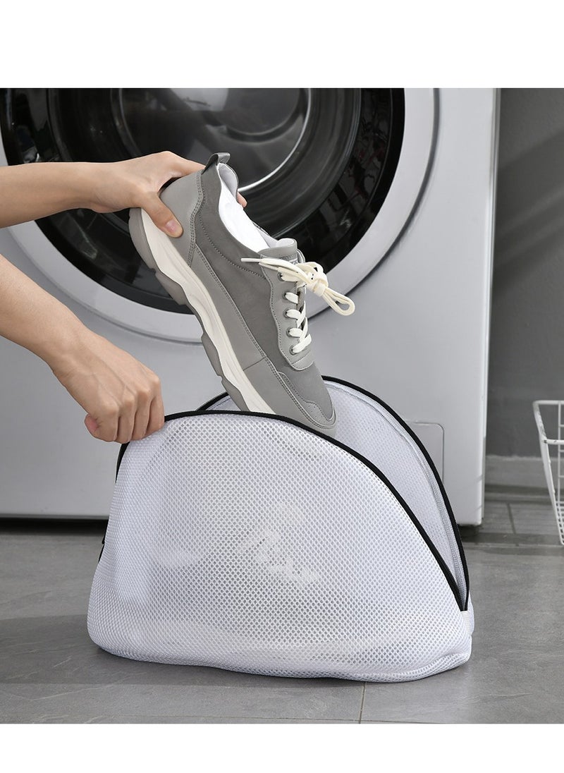 Generic 2pcs shoe washing bag polyester shoe washing mesh bag laundry bag special filter for washing machine special anti-deformation washing bag  - Image 3