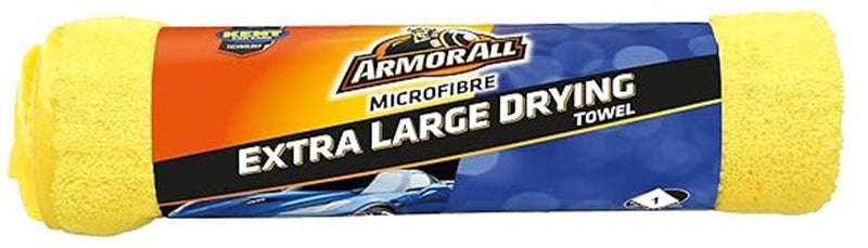 ARMOR ALL Extra Large Microfibre Drying Towel, Glossy Shine And Strong Absorption, Holds 8X Water, 1 Piece - Image 1