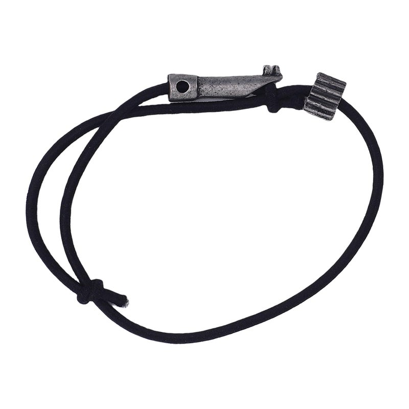 Emergency Car Window Breaker Safety Tool Adjustable Rubber Bracelet with Hardened Glass Tip - Image 5