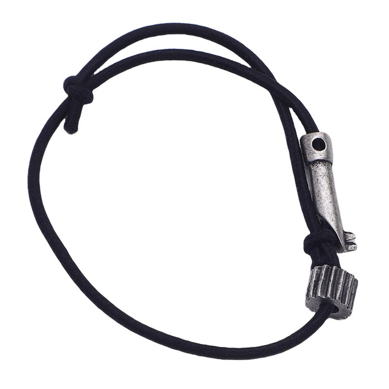 Emergency Car Window Breaker Safety Tool Adjustable Rubber Bracelet with Hardened Glass Tip - Image 3