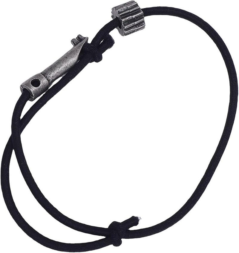 Emergency Car Window Breaker Safety Tool Adjustable Rubber Bracelet with Hardened Glass Tip - Image 1