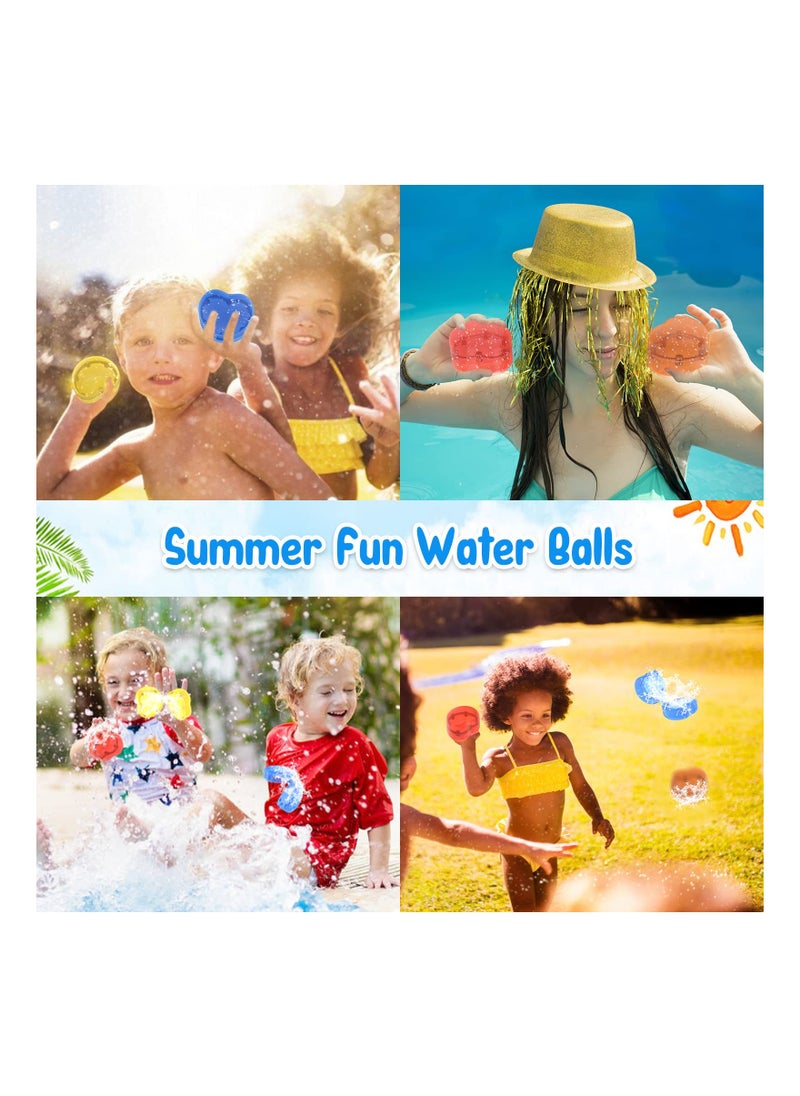 Generic - Reusable Water Balls 4 Pack for Pool and Beach Fun Perfect for Summer Events and Gatherings - Image 1