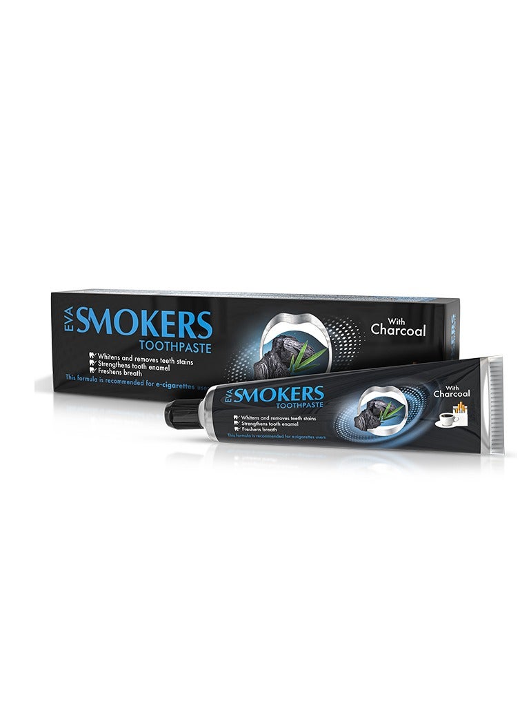 Eva Cleansing Toothpaste With Charcoal 50gm - Image 2