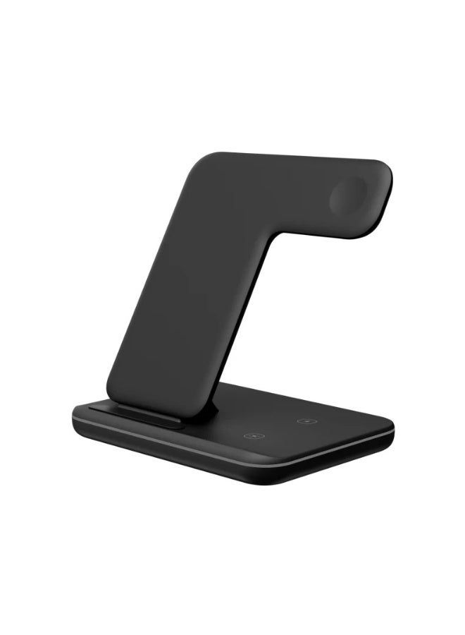MaxGuard MGVC05 Veloce-Series 3-in-1 Fast Wireless Charging Dock Station for Phone, Watch & Earbuds, 20W, Magnetic, Type-C - Image 1