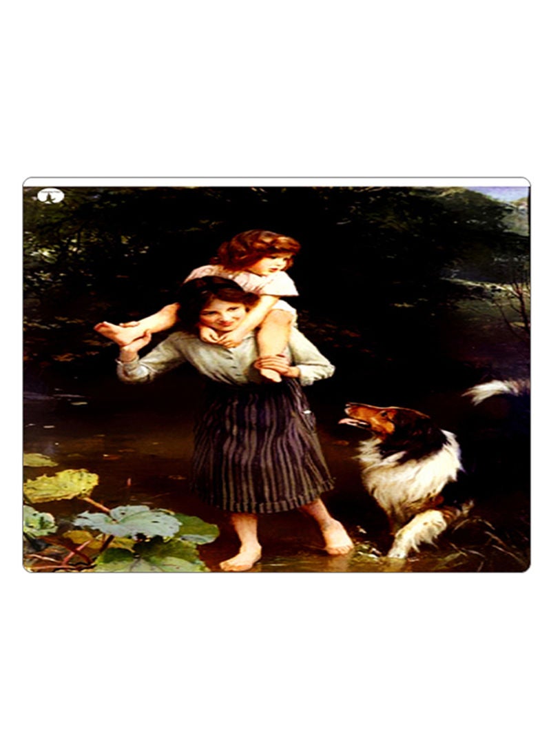 RKN Printed Anti-Slip Gaming Mouse Pad Multicolor