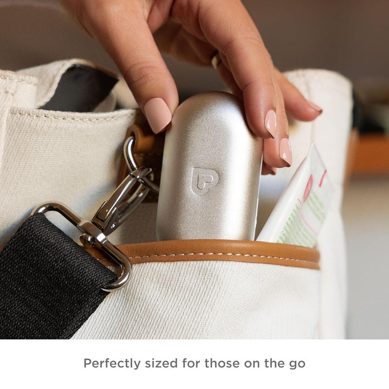 Munchkin ترمومتر جبهة مunchkin للأطفال الرضع والأطفال والبالغين بدون لمس بالأشعة تحت الحمراء قراءة رقمية سريعة في 1 ثانية مع حقيبة سفر بيضاء - Image 5