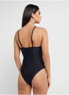 ELLA Swimsuit Wih 3D Floral & Body Ruffles  - Image 2