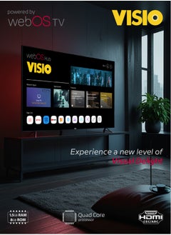 Visio VISIO 85-Inch 4K UHD Smart TV | WebOS | Frameless Design | High-Quality Display  - Image 1