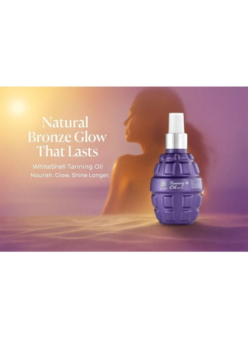 White Shell - Tanning Oil - 200ml - Image 4