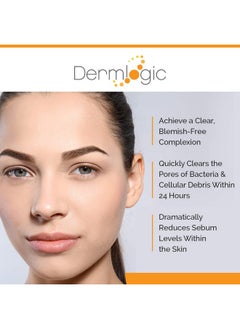 Dermlogic Acne Spot Treatment Overnight Treatment For Whitehead & Blackhead Pimples. Eliminate Cystic Breakouts & Clogged Pores. Clears Away Severe Mild Moderate Blemishes For Teens & Adults. Alcoholfree.  - Image 4