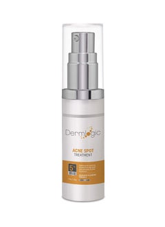 Dermlogic Acne Spot Treatment Overnight Treatment For Whitehead & Blackhead Pimples. Eliminate Cystic Breakouts & Clogged Pores. Clears Away Severe Mild Moderate Blemishes For Teens & Adults. Alcoholfree.  - Image 1