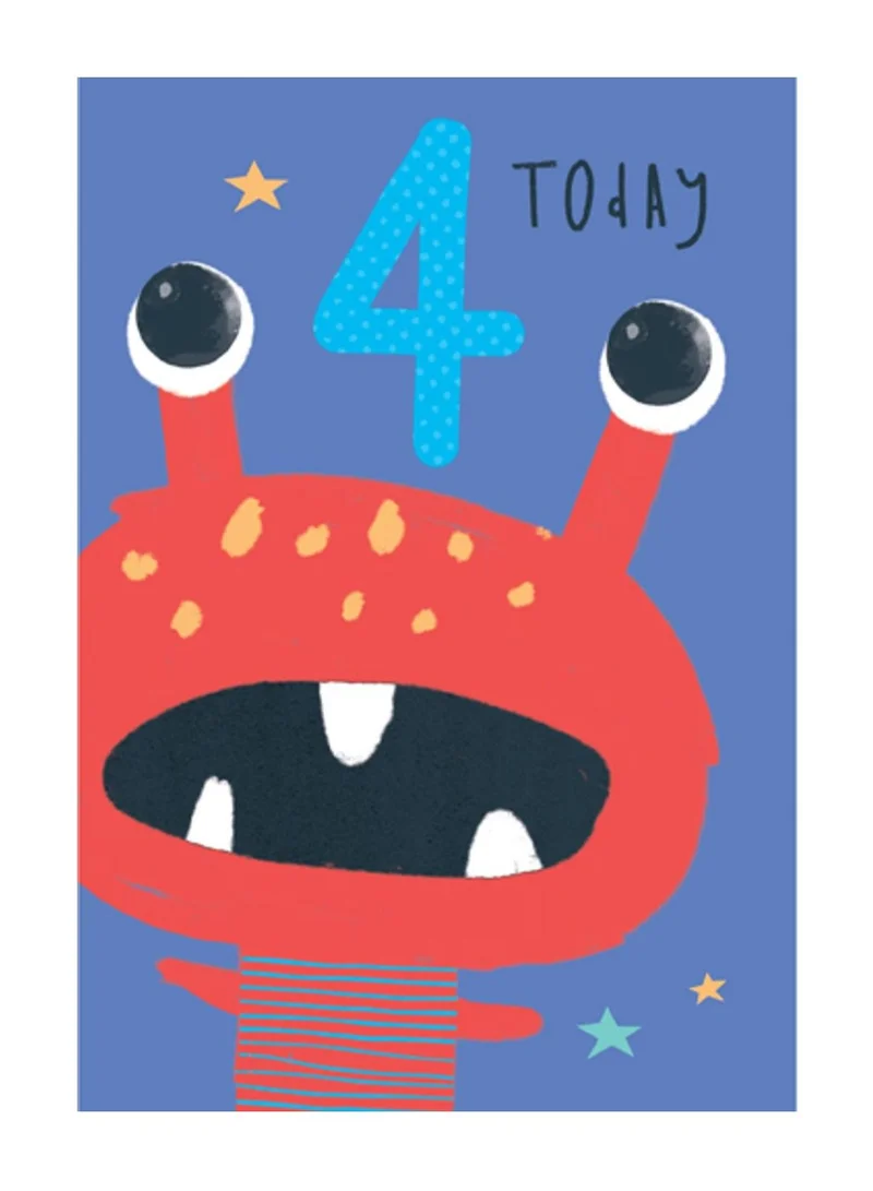 Pigment Alien 4 Today Greeting Card