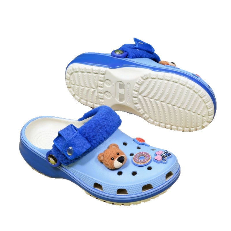 Breathable Lightweight EVA Clogs with Closed Toe and Zootopia Cartoon Design - Image 5