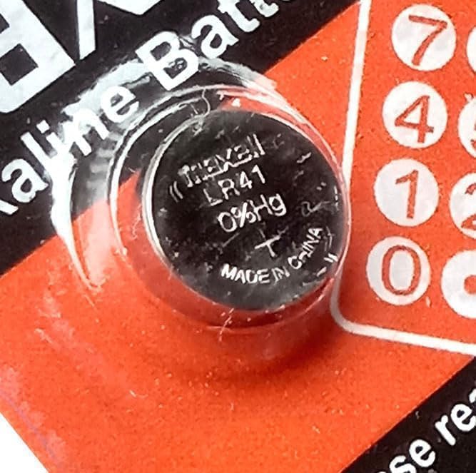 Maxell 10 x LR41 AG3 192 Alkaline 1.5V Batteries - Image 3