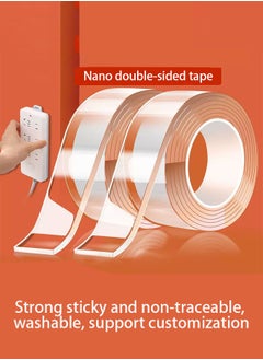 HaveDream Acrylic Transparent Nano Double-Sided Tape, Multifunctional Washable Magic High Viscosity Traceless Fixing Tape  - Image 4