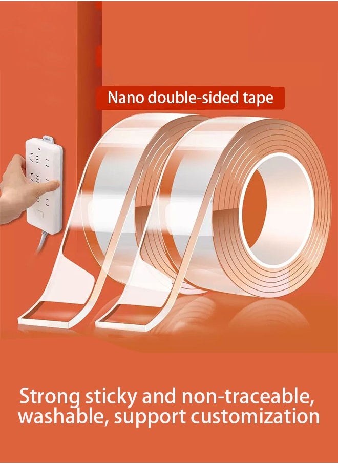 HaveDream - Acrylic Transparent Nano Double-Sided Tape, Multifunctional Washable Magic High Viscosity Traceless Fixing Tape - Image 1
