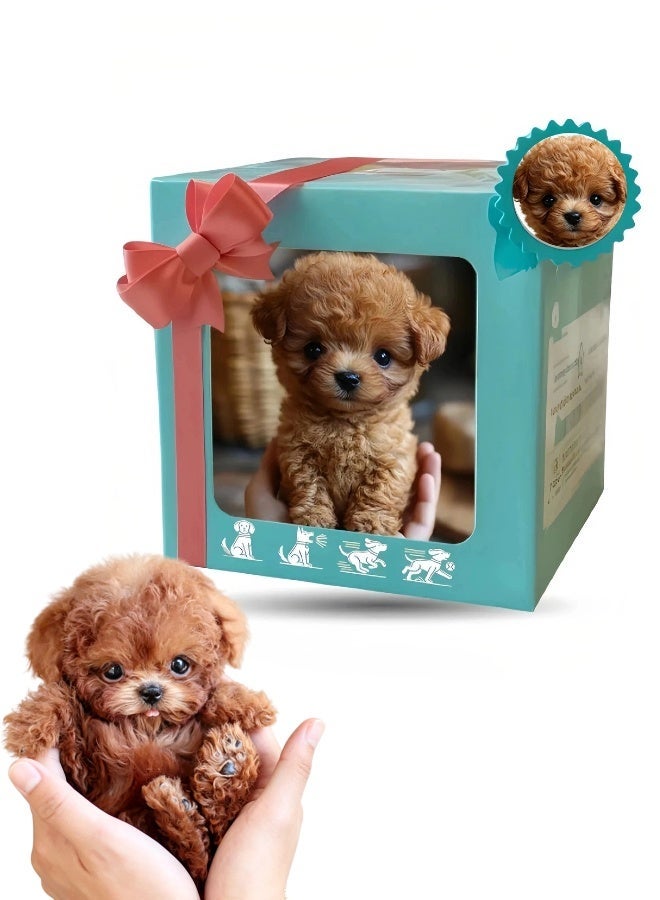 Interactive Realistic Teddy Puppy Robot Toy, Smart Simulation Pet Dog With Walking, Barking & Movement Functions, Electronic Companion Toy Gift for Kids - Image 1