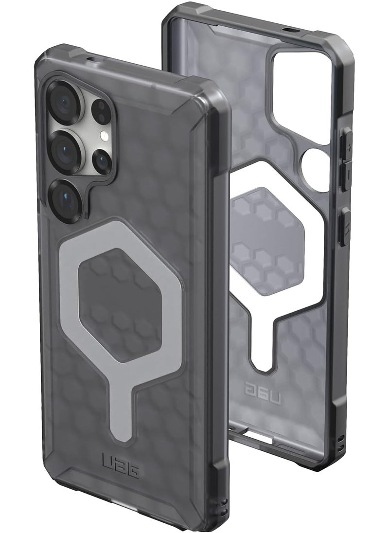Urban Armor Gear UAG Essential Armor MagSafe for Samsung Galaxy S25 ULTRA Case Cover [15 Feet Drop tested] - Ash  - Image 1