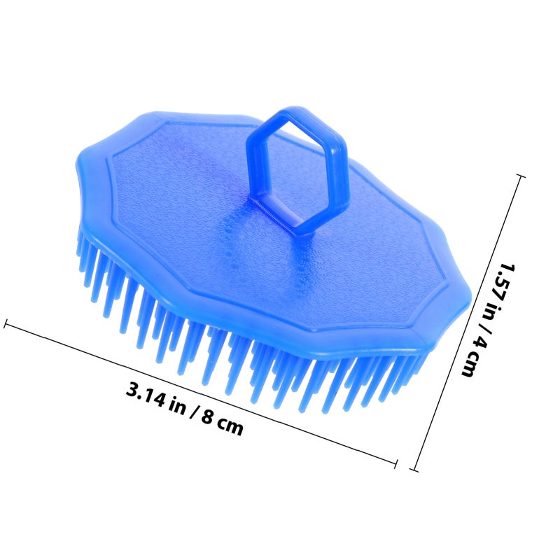 5PCS Hair Cleaning Brush Portable Massage Comb Scalp Comb Shampoo Massage Brush for Salon Home Store Use Random Color - Image 2